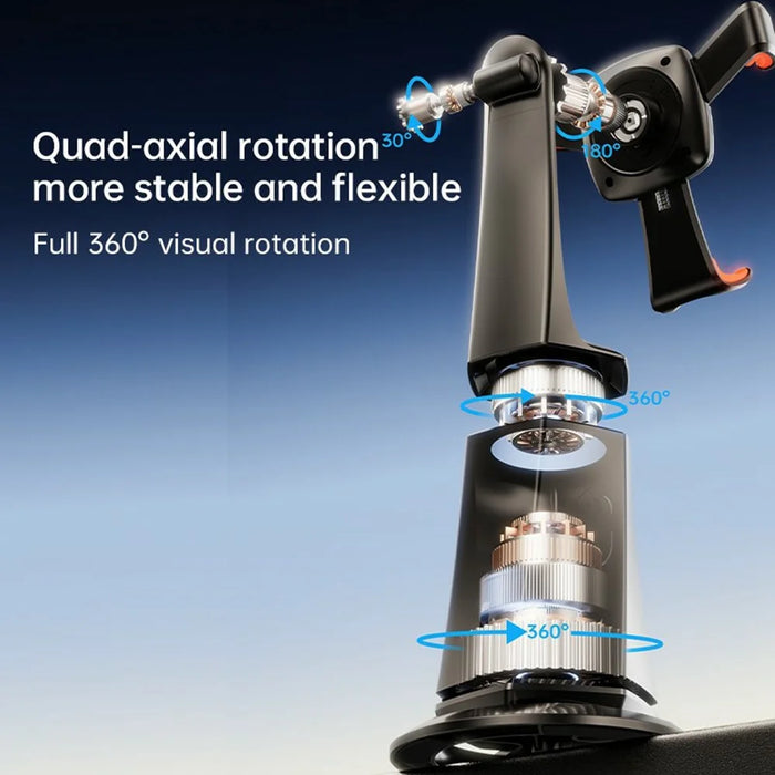 S1 Smart Al Tracking Gravity Sensing Gimbal Phone Holder Desktop Selfie Stabilizer - 7