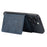 LC.IMEEKE Magnetic Card Holder Kickstand RFID Blocking PU Leather Phone Back Card Case - Blue - 4