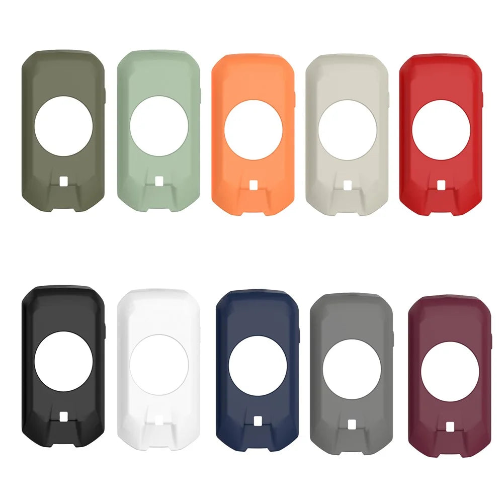 For Garmin Edge 1050 Silicone Protective Case Bike Cycling Computer Cover - White - 3