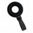 Magnetic Kickstand Metal Phone Grip Ring Holder with Finger Strap  - Black - 1