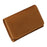TP-8227 Mini Leather Coin Purse Wallet with Snap Button Credit Card Business Card Organizer - Brown - 1