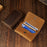 TP-8227 Mini Leather Coin Purse Wallet with Snap Button Credit Card Business Card Organizer - Brown - 6