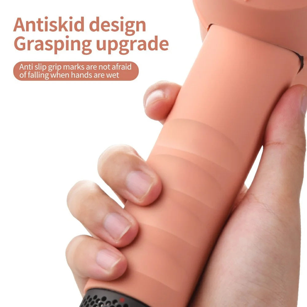 For Dyson Supersonic Nural (HD16) Hair Dryer Silicone Skin Cover Anti Scratch Protective Case - Pink - 3