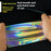 100Pcs / Pack 20x30cm Laser Design Self Sealing Bags Resealable Moistureproof Ziplock Bag - 2
