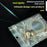 100Pcs / Pack 20x30cm Laser Design Self Sealing Bags Resealable Moistureproof Ziplock Bag - 3