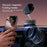 K10A Car Phone Mount Holder Foldable Rotatable Adjustable Height Double-Sided Magnetic Suction Cup - Black - 3