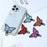 Cute Cartoon Phone Tether Tabs for Phone Cases Back Sticker Pad Clip Insert - Pink - 2