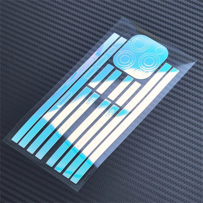 Phone Frame Film for iPhone 15 Pro Max Luminous Edge Protector Sticker Scratch Resistant Side Film - 1