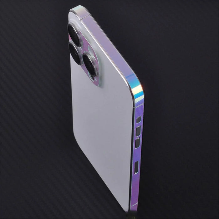 Phone Frame Film for iPhone 15 Pro Max Luminous Edge Protector Sticker Scratch Resistant Side Film - 5