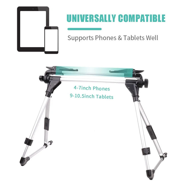 Aluminum Alloy Foldable Storage Support for Mobile Phones Laptops - 7
