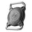 For AirTag Protective Case Anti Lost Tracker Locator Waterproof PC Cover with Metal Buckle - Black - 2