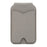 Leather Hinge Mirror Kickstands for Cell Phone Back Magnetic Card Holder Multi-Function Adjustable Angle - Grey - 1