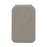 Leather Hinge Mirror Kickstands for Cell Phone Back Magnetic Card Holder Multi-Function Adjustable Angle - Grey - 3