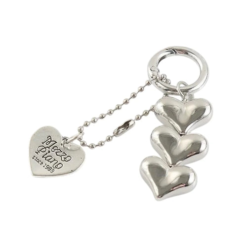 DIY Heart Pendant Phone Case Chain for AirPods Protective Cover Charm Accessories - 1