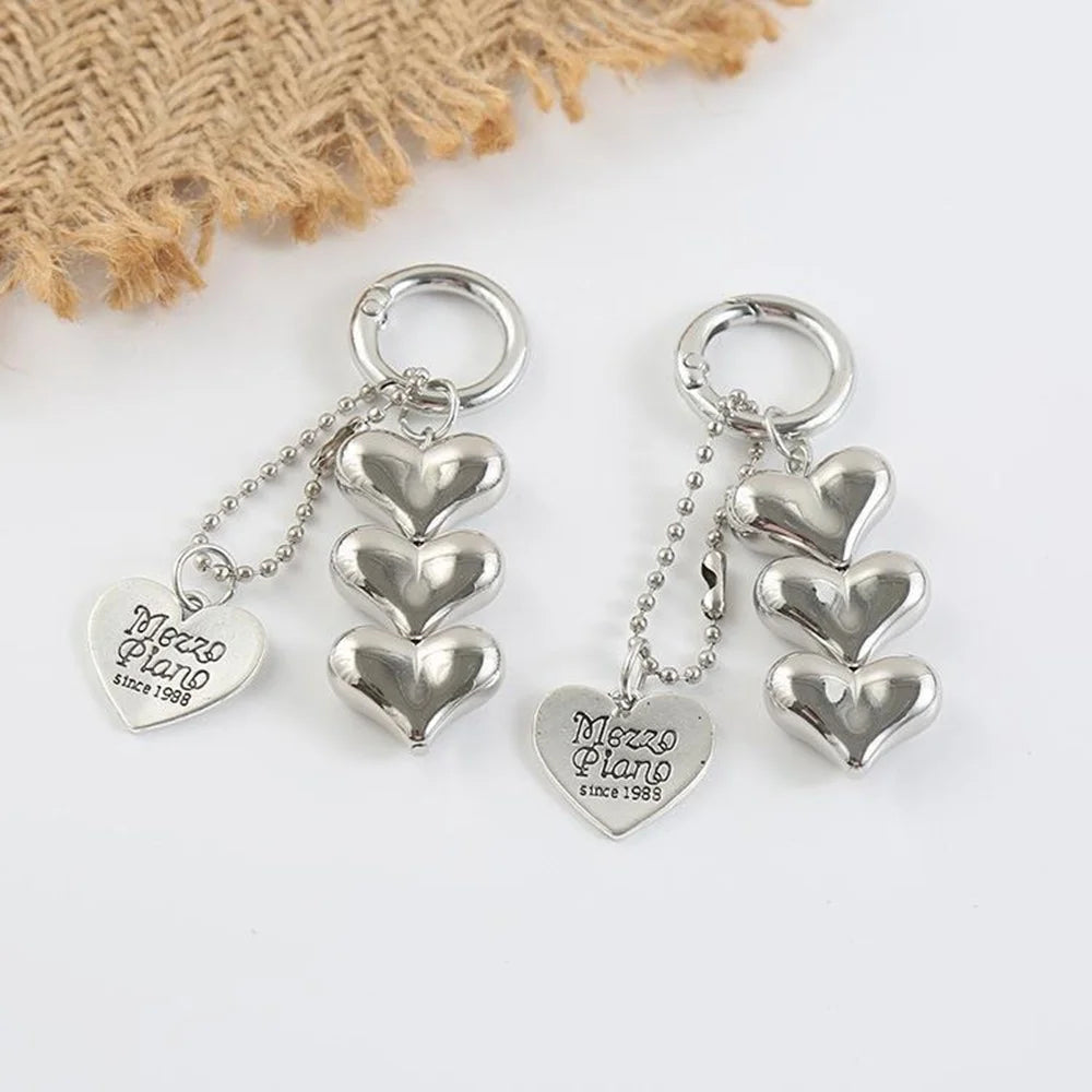 DIY Heart Pendant Phone Case Chain for AirPods Protective Cover Charm Accessories - 4