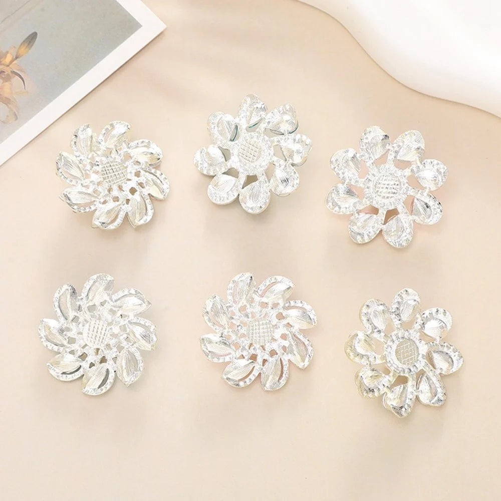 DIY Phone Case Charms Rhinestones Flower Decoration Phone Shell Accessories - Water Drop / Pink - 4