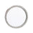 DIY Phone Case Charms Rhinestone Decor Round Mirror Design Phone Shell Accessories - Silver - 1