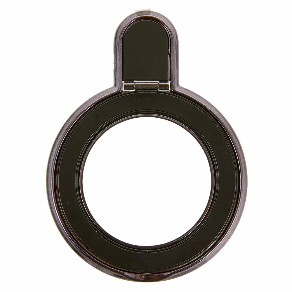 Phone Case Metal Kickstand Holder Adhesive Back for Mobile Devices - Black - 1