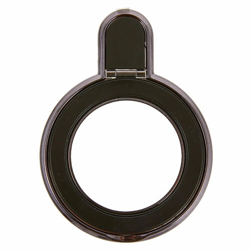 Phone Case Metal Kickstand Holder Adhesive Back for Mobile Devices - Black - 1