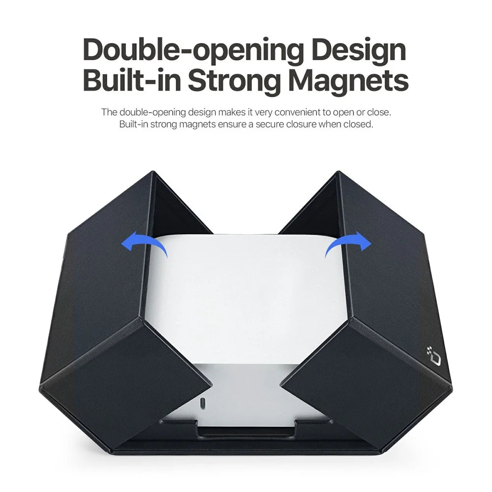 DUX DUCIS For Mac Mini M4  /  M4 Pro Protective Case Magnetic Closure Heat Dissipation Leather Cover - 6
