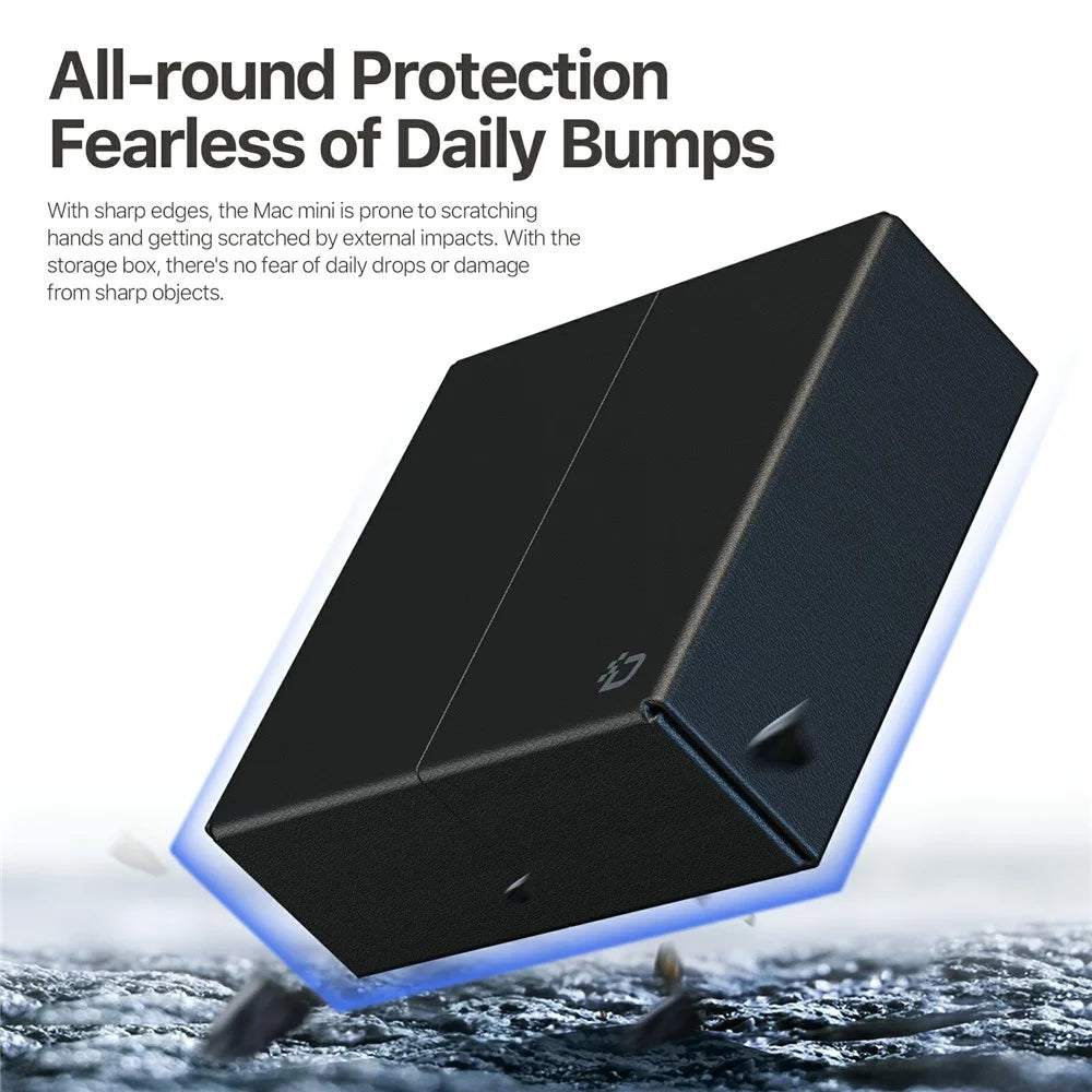 DUX DUCIS For Mac Mini M4  /  M4 Pro Protective Case Magnetic Closure Heat Dissipation Leather Cover - 7