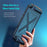 DUX DUCIS For Nintendo Switch 2 Grip Case  Slim PC + TPU Case Protectors with X-Shaped Pattern - Black - 7