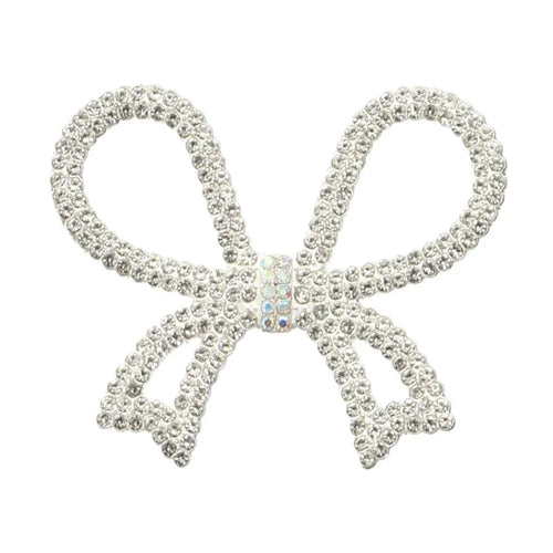 DIY Phone Case Accessory Large Butterfly Bow Charm Metal Rhinestone Decoration - 1