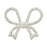 DIY Phone Case Accessory Large Butterfly Bow Charm Metal Rhinestone Decoration - 1