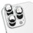 For iPhone 13 Pro / 13 Pro Max Camera Lens Protector Glitter Decor Metal Frame Lens Film with Installation Tool - 1