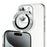 For iPhone 14 Pro / 14 Pro Max Camera Lens Protector Glitter Decor Metal Frame Lens Film with Installation Tool - 3
