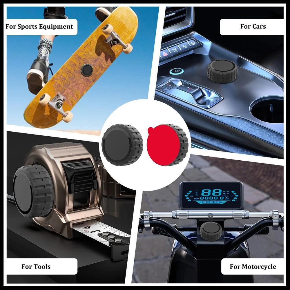 AT-48 For AirTag Protective Case PC Waterproof Smart Tracker Cover Impact Resistant for Bicycles / Skateboards / Carts - 6