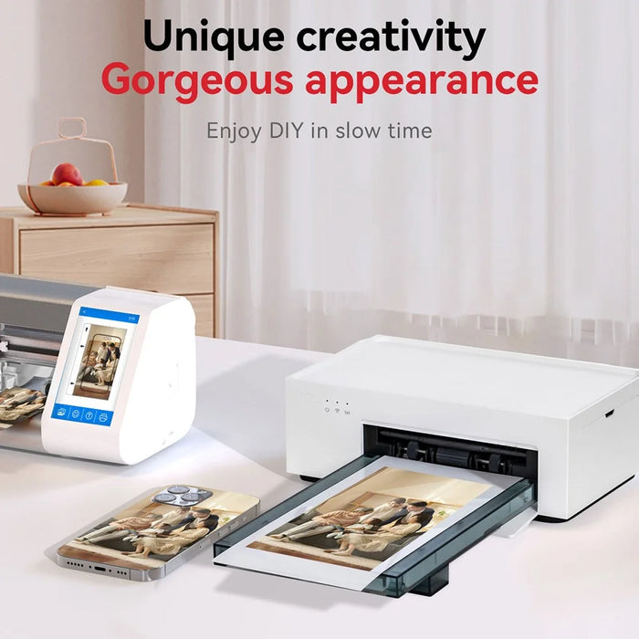 DIY Photo Printer Sublimation Machine for Phone Back Film Customization 300DPI - EU Plug - 3