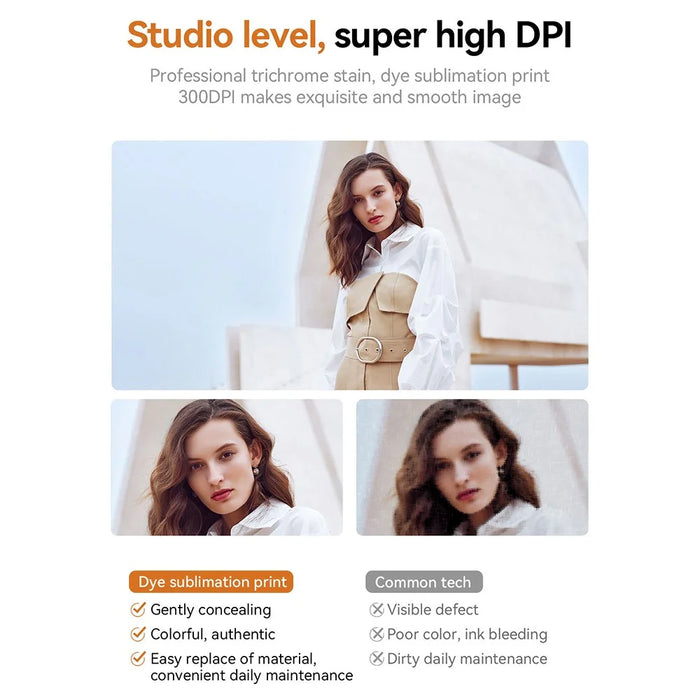 DIY Photo Printer Sublimation Machine for Phone Back Film Customization 300DPI - EU Plug - 6
