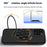 X-LEVEL Magnetic Phone Holder Stand Rotatable Suction Cup Mount for Multiple Devices Desktop / Car Use - Black - 2