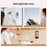 X-LEVEL Magnetic Phone Holder Stand Rotatable Suction Cup Mount for Multiple Devices Desktop / Car Use - Black - 7
