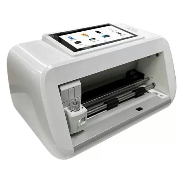 X180T Mini Automatic Film Cutting Machine 180mm Max Cutting Width Screen Protector Cutter - EU Plug - 1