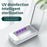 JJT-891 Multipurpose UV Phone Sanitizer Ultraviolet Light Disinfection Box with Dual Output, Upgraded Version - White - 2