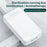 JJT-891 Multipurpose UV Phone Sanitizer Ultraviolet Light Disinfection Box with Dual Output, Upgraded Version - White - 4