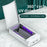 JJT-891 Multipurpose UV Phone Sanitizer Ultraviolet Light Disinfection Box with Dual Output, Upgraded Version - White - 6