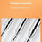 F11 1m Retractable Pointer Stick for Electronic Whiteboard Stainless Steel Teaching Wand Presentation Tool - Orange - 4