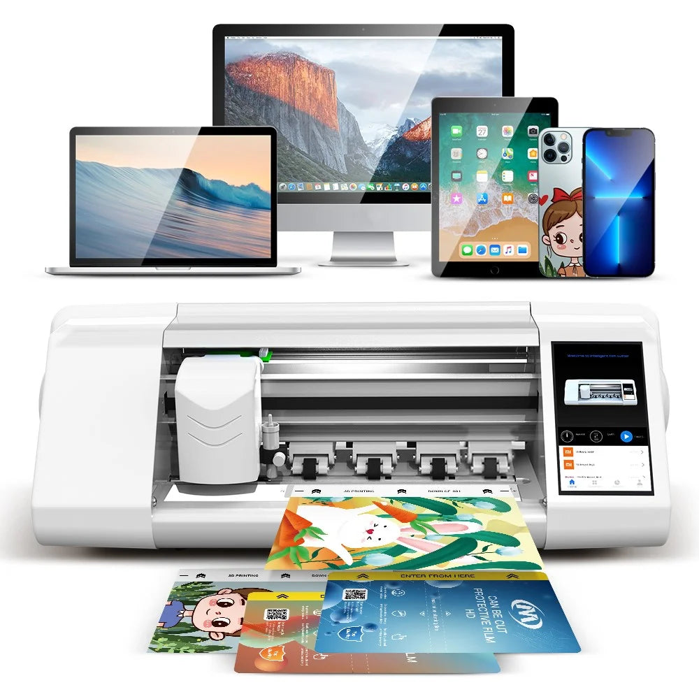 MX5T For Smartphone Tablet Smartwatch 13 Inch Automatic Soft Film Cutting Machine - 3