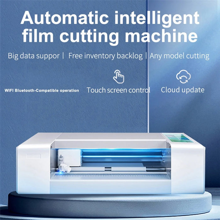 Fully Automatic Touch Screen Film Cutting Machine Bluetooth-Compatible  /  WiFi Connection For Soft Films - 2