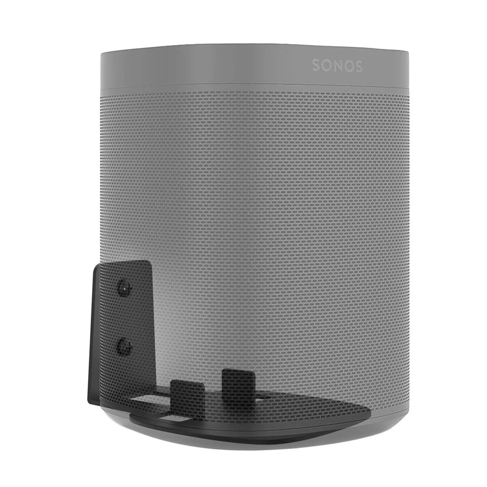 MONZLTECK For Sonos One SL Speaker Wall Mount Bracket Space Saving Metal Stand - 1