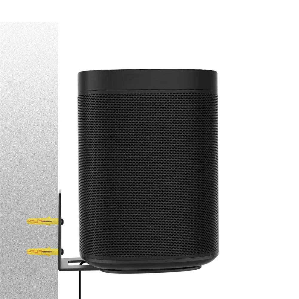 MONZLTECK For Sonos One SL Speaker Wall Mount Bracket Space Saving Metal Stand - 6