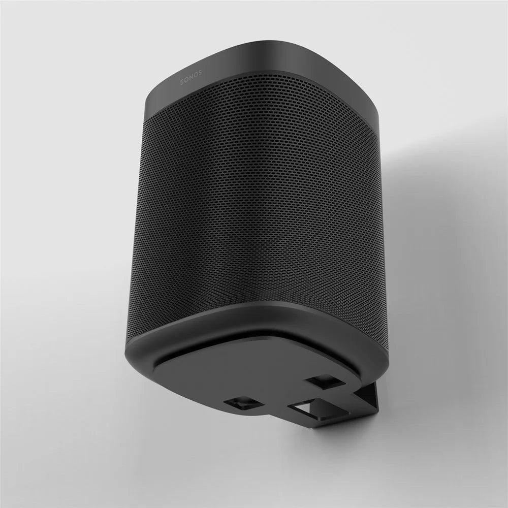 MONZLTECK For Sonos One SL Speaker Wall Mount Bracket Space Saving Metal Stand - 7