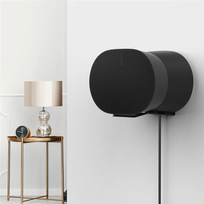 MONZLTECK For Sonos Era 300 Speaker Wall Mount Bracket Space Saving Metal Support Stand - Black - 2