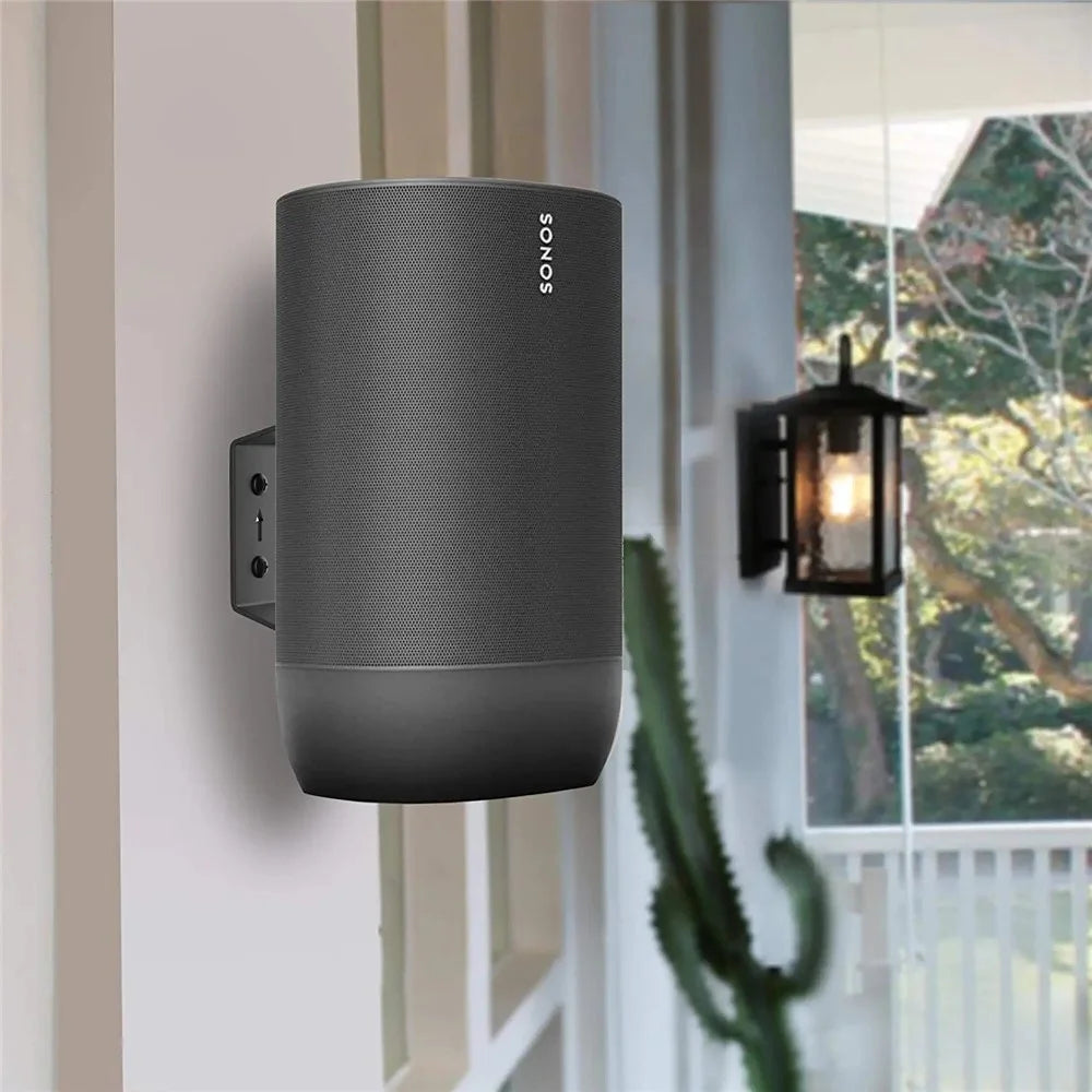 For Sonos Move 2 / Move Wall Mount Metal Bracket Space Saving Speaker Holder - 5