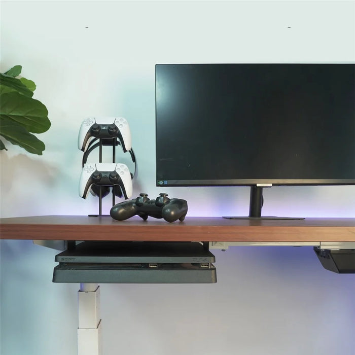 For Sony PS4 Slim Wall Mount Metal Bracket Space Saving Gaming Console Holder - 2