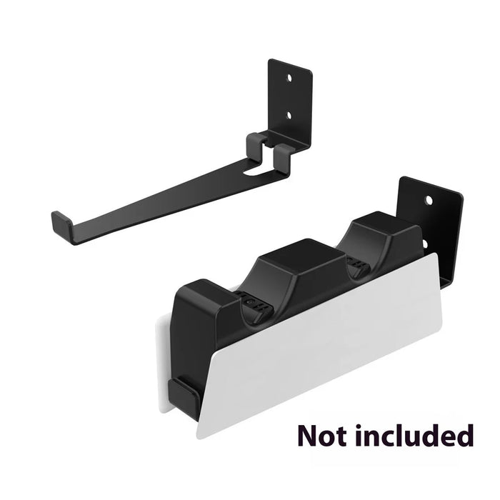 For Sony PlayStation 5 Controller Charging Dock Metal Wall Mount Bracket Holder Stand - 3