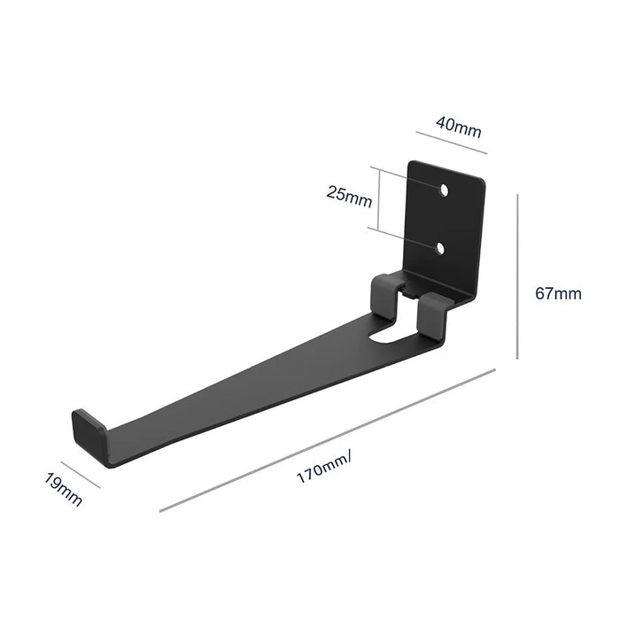For Sony PlayStation 5 Controller Charging Dock Metal Wall Mount Bracket Holder Stand - 7